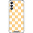 Yellow and White Checkerboard Galaxy A15 5G Clear Case